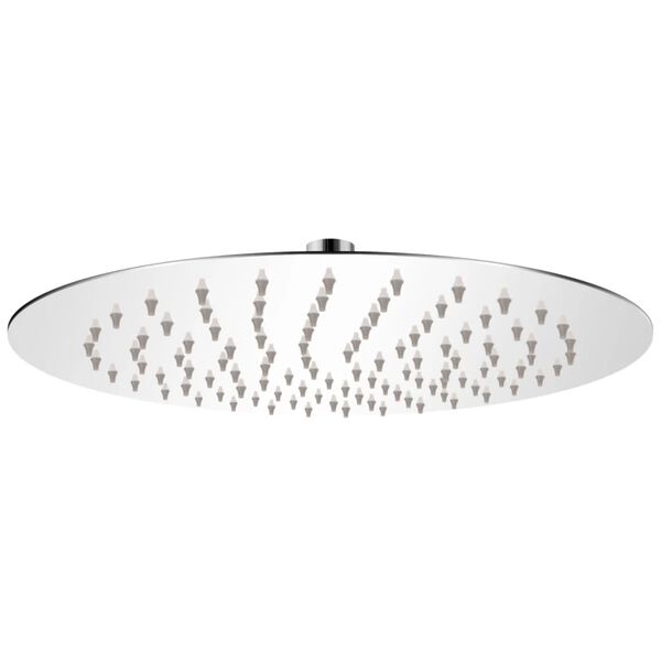 Cabezal de ducha redondo efecto lluvia acero inoxidable 25 cm Ø 25 cm