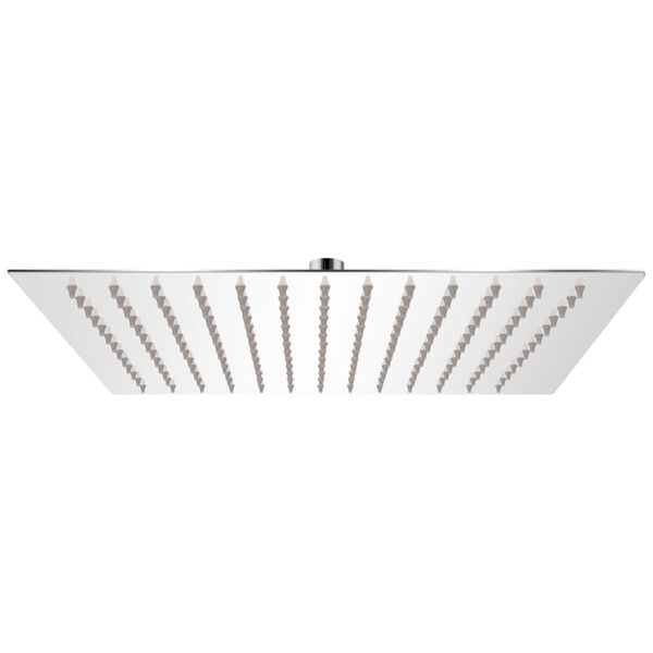Cabezal de ducha cuadrado efecto lluvia acero inoxidable 25×25 25 x 25 cm