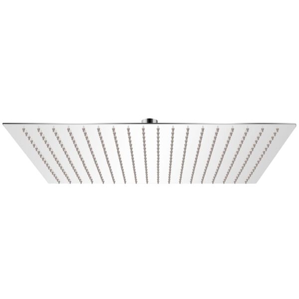 Cabezal de ducha cuadrado efecto lluvia acero inoxidable 50×50 50 x 50 cm