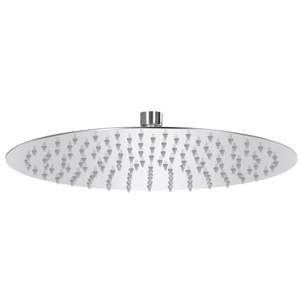 Cabezal ducha redondo efecto lluvia acero inoxidable 304 30 cm Ø 30 cm
