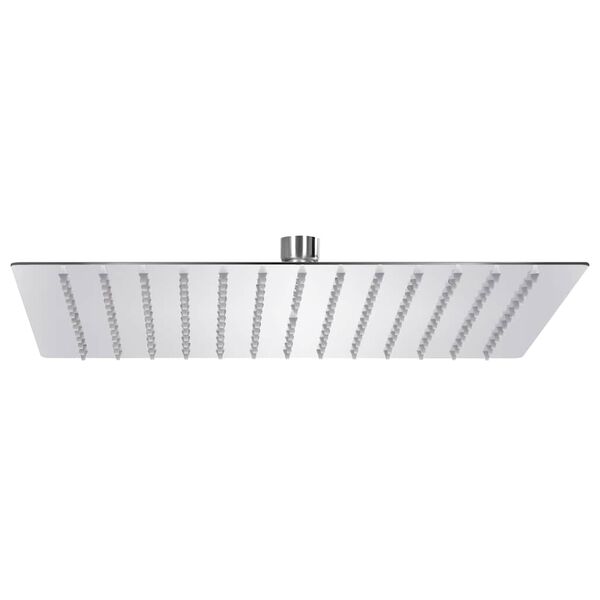 Cabezal de ducha cuadrado efecto lluvia acero inox 304 30×30 cm 30 x 30 cm