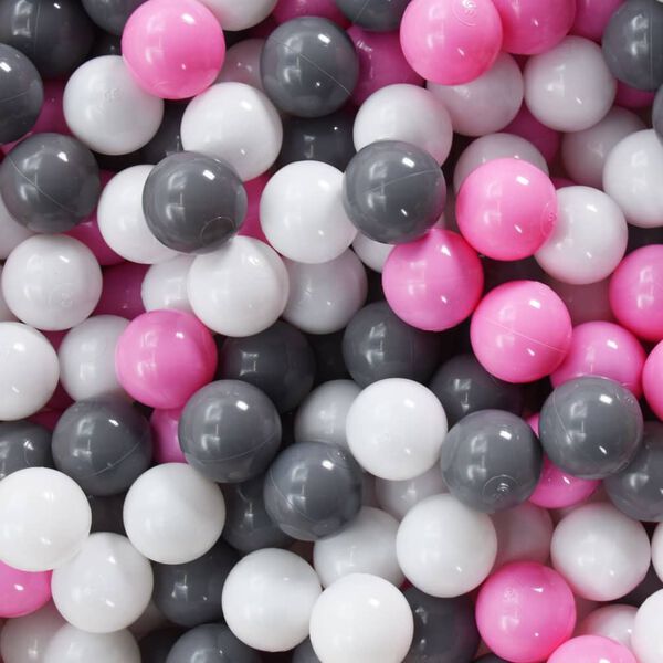 Bolas de juego multicolor 500 unidades Rosa