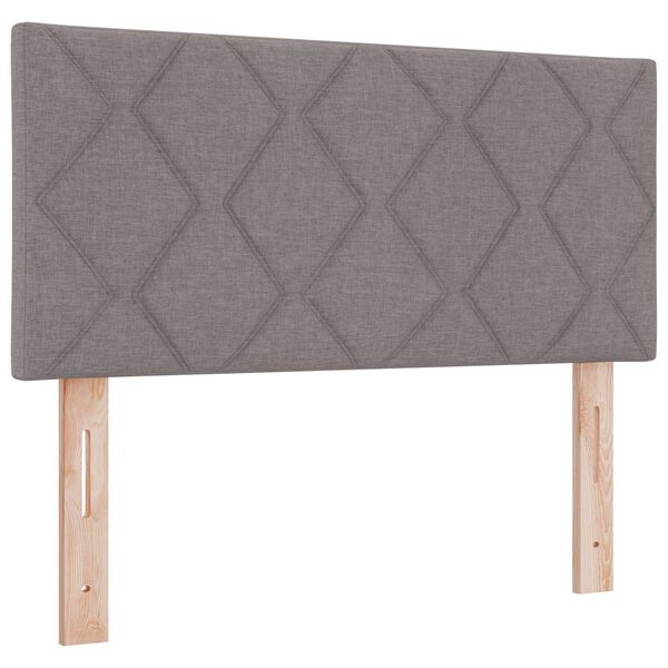 Cabecero LED Taupé 100 cm tela Taupé 100 cm Cabecero bajo