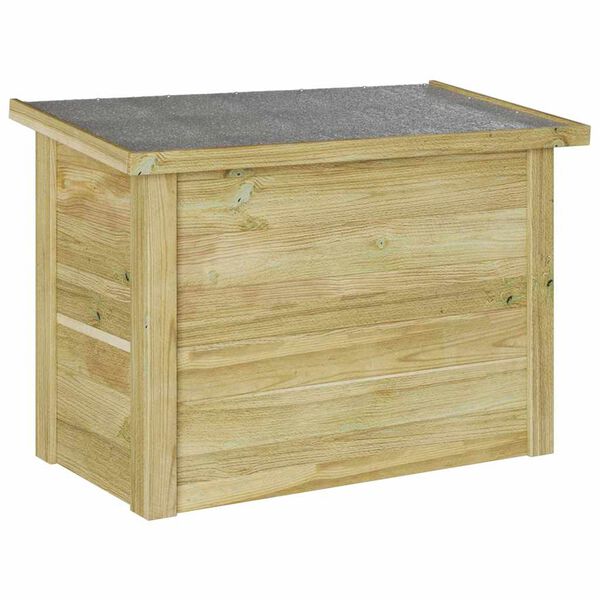 Caja de Almacenamiento Natural 80 x 445 x 575 cm 80 x 44,5 x 57,5 cm