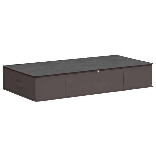 Caja de almacenamiento con ventana superior transparente Gris Gris 90 x 48 x 15 cm
