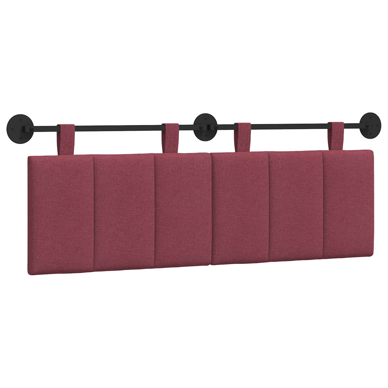 Cabecero colgante Rojo vino Tela 42032291