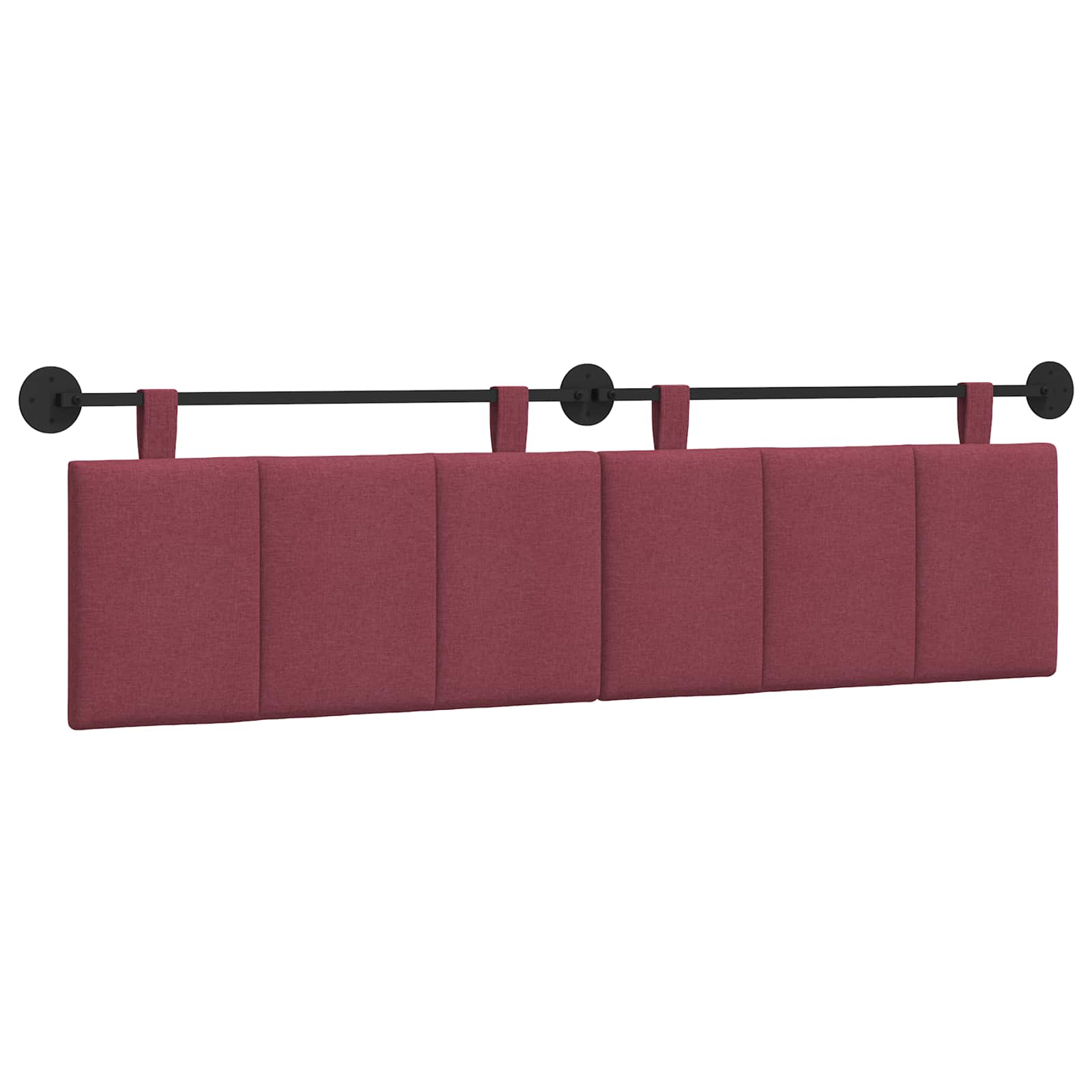 Cabecero colgante Rojo vino Tela 42032317