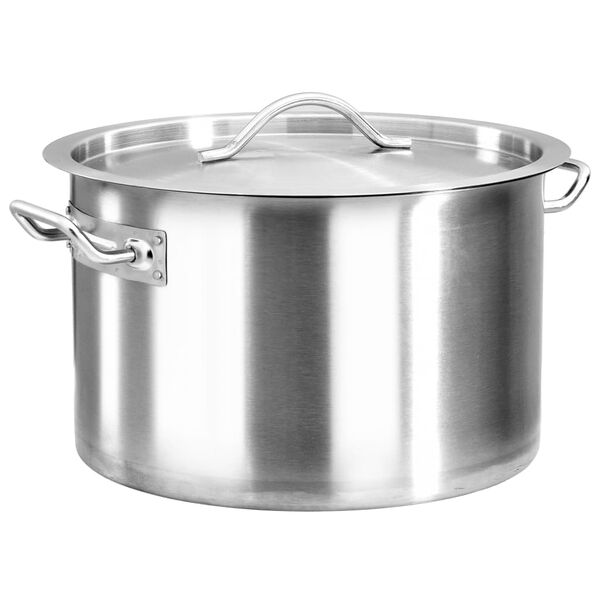 Cacerola de acero inoxidable 24 L 36×24 cm 36 x 24 cm (24 l)