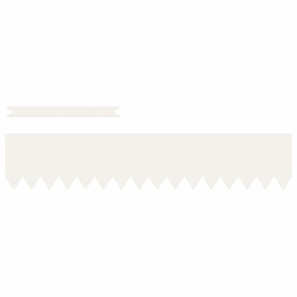 Borde de Césped 10 pcs 100 x 0.05 x 20 cm White 100 x 20 cm