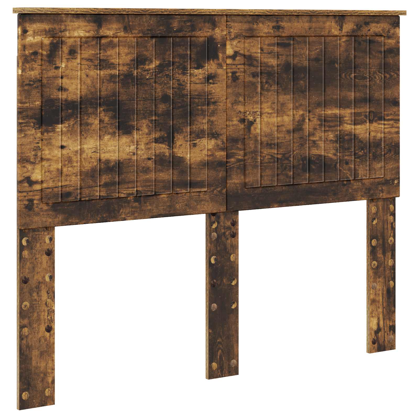 Cabecero con cabecera Roble ahumado 120 cm Madera contrachapada 887786