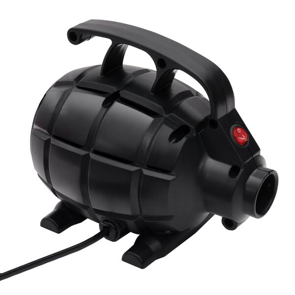 Bomba de aire eléctrica negra