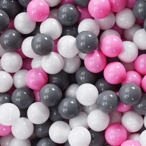 Bolas de juego multicolor 250 unidades Rosa