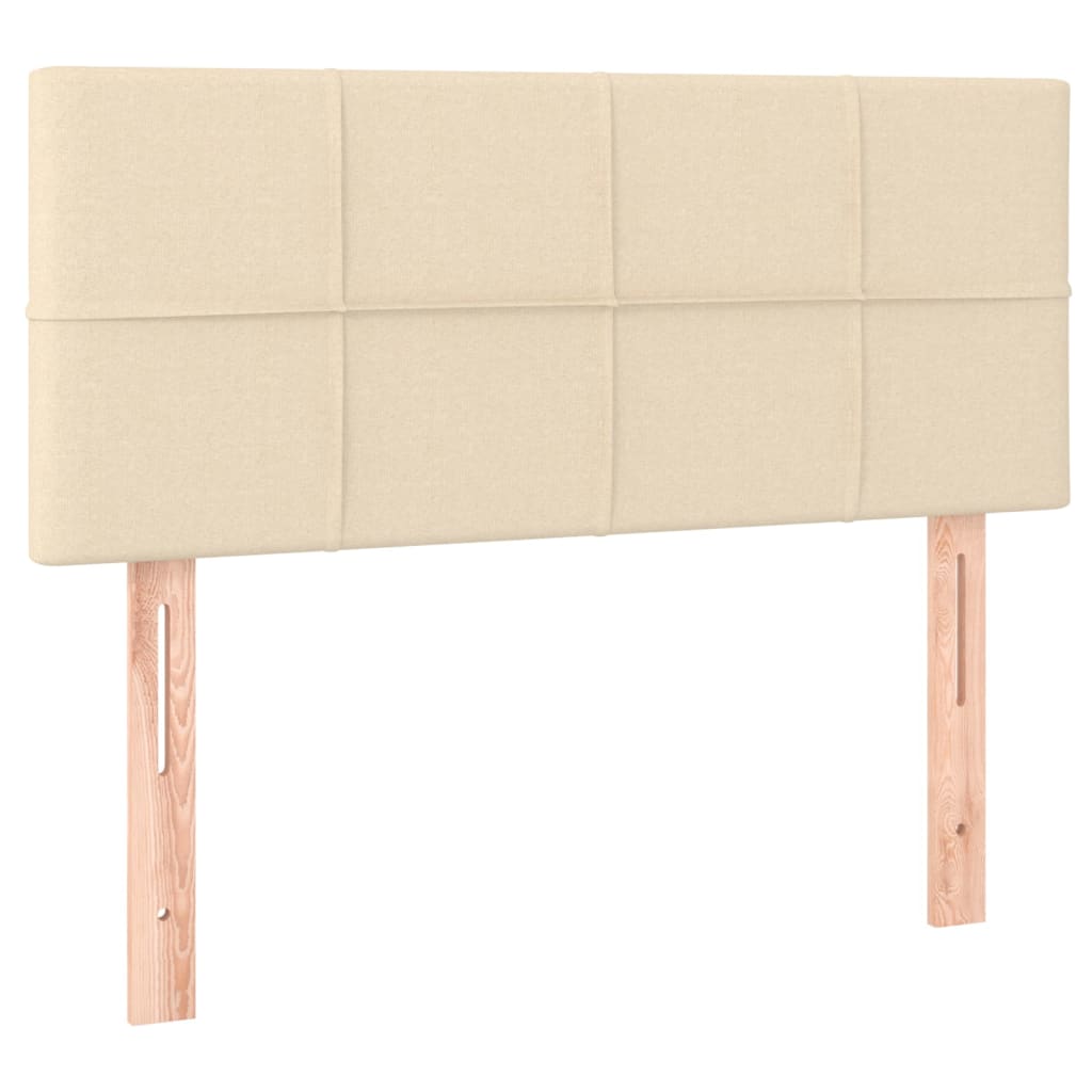 Cabecero de tela color crema 80x5x78/88 cm 346009