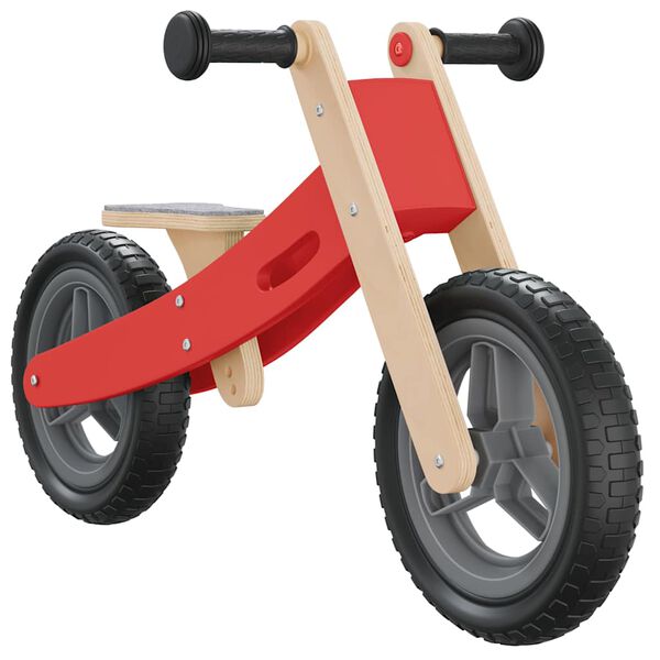 Bicicleta sin pedales para niños rojo Rojo