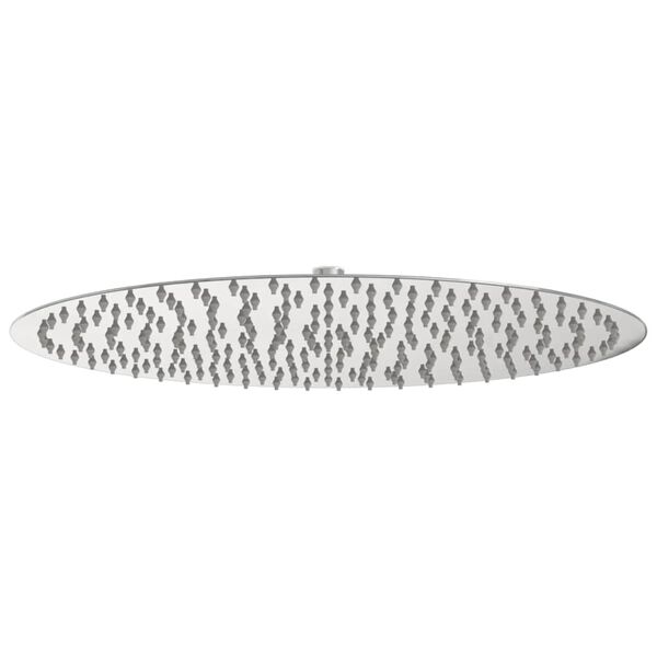Cabezal ducha redondo efecto lluvia acero inoxidable 304 40 cm Ø 40 cm
