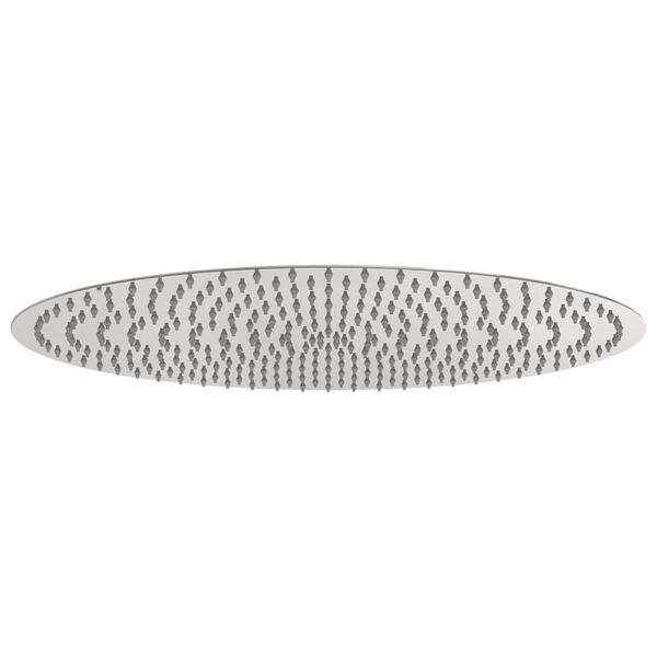 Cabezal ducha redondo efecto lluvia acero inoxidable 304 50 cm Ø 50 cm
