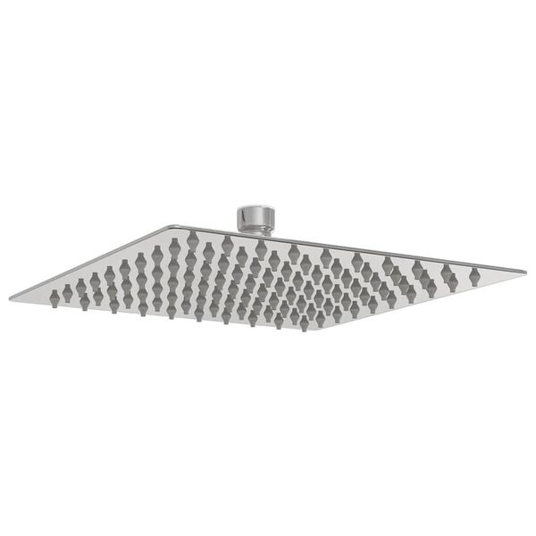 Cabezal de ducha cuadrado efecto lluvia acero inox 304 20×20 cm 20 x 20 cm