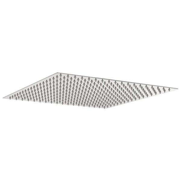Cabezal de ducha cuadrado efecto lluvia acero inox 304 40×40 cm 40 x 40 cm