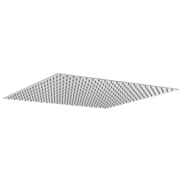 Cabezal de ducha cuadrado efecto lluvia acero inox 304 50×50 cm 50 x 50 cm