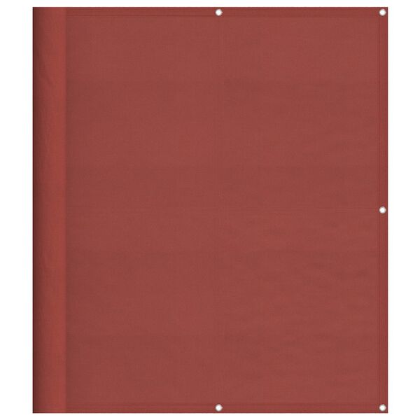 Biombo para balcón color terracota 120 x 1000 cm 100 % poliéster Oxford Terracota 120 x 1000 cm (Fuera de stock) 75 x 200 cm (Fuera de stock) 90 x 200 cm