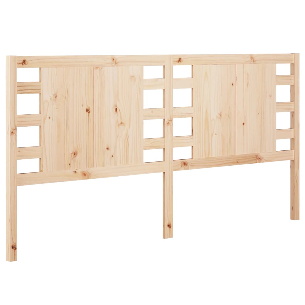 Cabecero madera maciza de pino 141x4x100 cm 818765