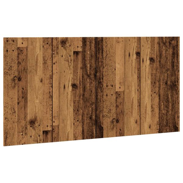 Cabecero de cama madera de ingeniería envejecida 160x15x80 cm 160 cm