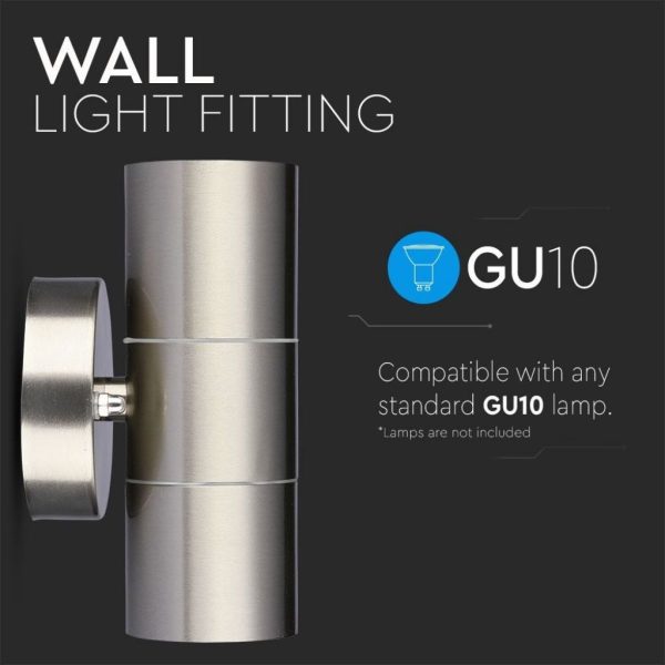 2*GU10 y GU5.3 (MR16) Aplique LED Redondo Color Gris IP44 2*GU10 y GU5.3 (MR16) Aplique LED Redondo Color Gris IP44