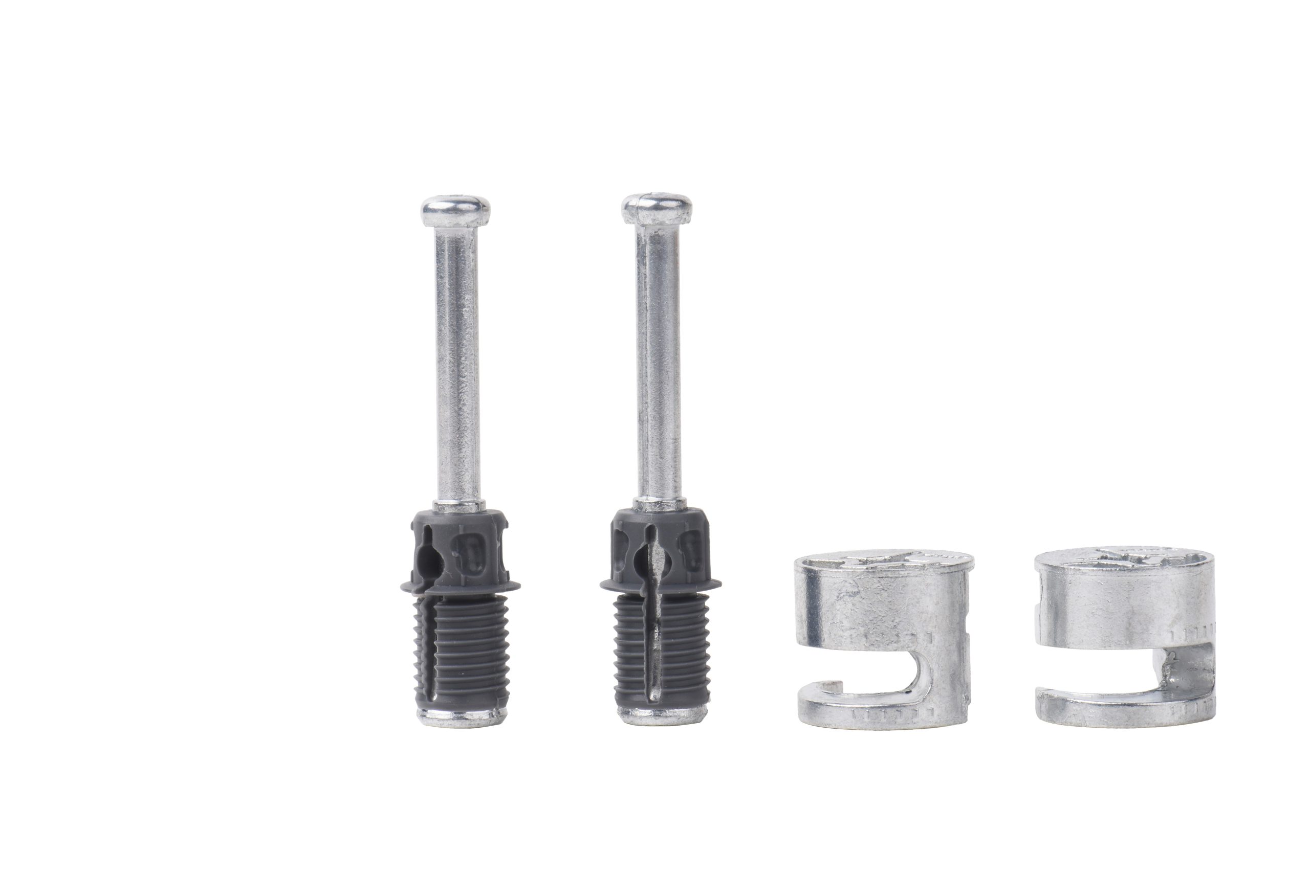 2 herraje para muebles de zamak y 15x13 mm