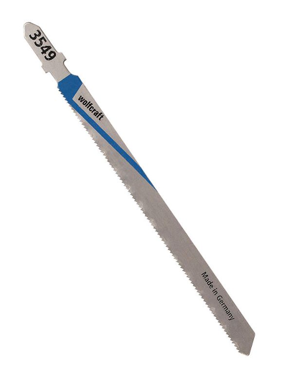 2 Hoja de sierra calar ,vástago en T, metal ,corte fino de 130 mm WOLFCRAFT 2 Hoja de sierra calar ,vástago en T, metal ,corte fino de 130 mm WOLFCRAFT