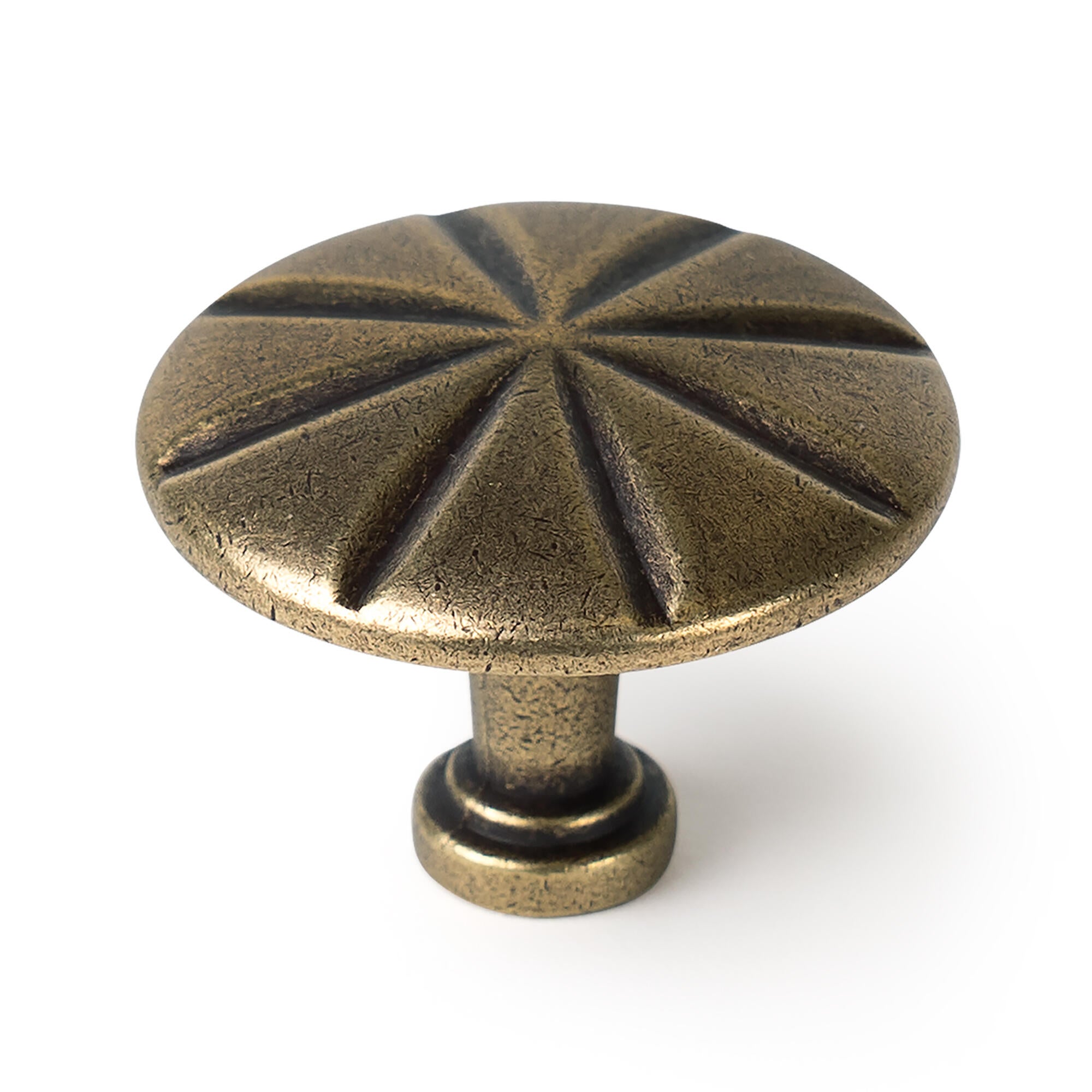 1 Pomo de mueble NESU 2600C amarillo / dorado, d. 25