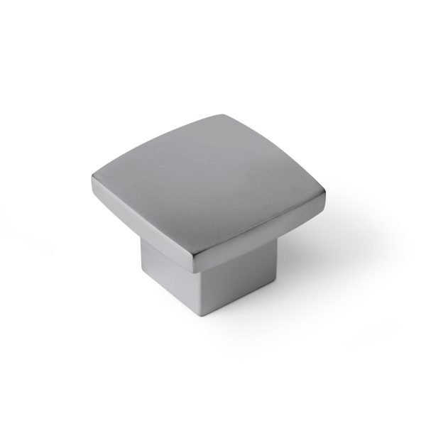 1 Pomo de mueble NESU 28717 gris / plata, d. 25 1 Pomo de mueble NESU 28717 gris / plata, d. 25