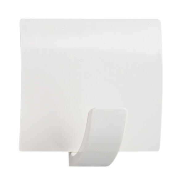 2 percha/colgador adhesivo negro