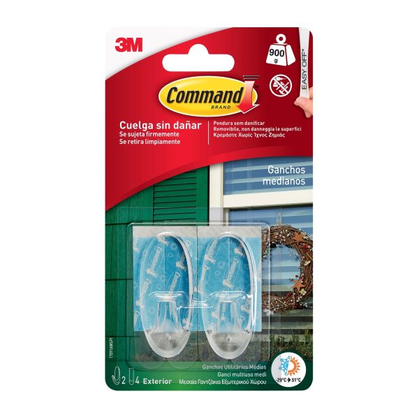 2 percha/colgador adhesivo transparente 2 percha/colgador adhesivo transparente