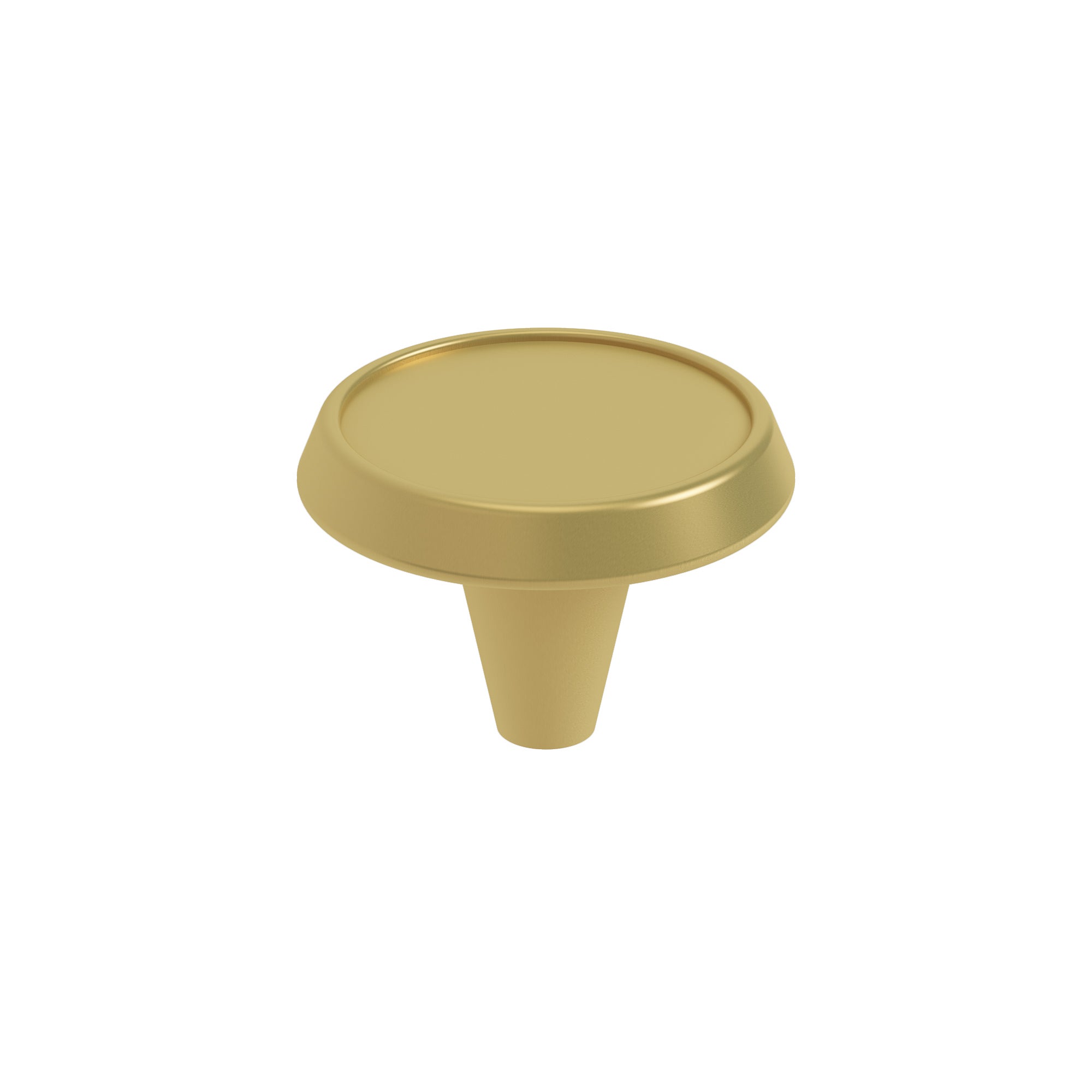 2 Pomo de mueble GAMET amarillo / dorado, d. 45