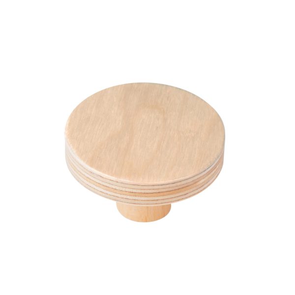 1 Pomo de mueble NESU 443An2 marrón, d. 25 1 Pomo de mueble NESU 443An2 marrón, d. 25