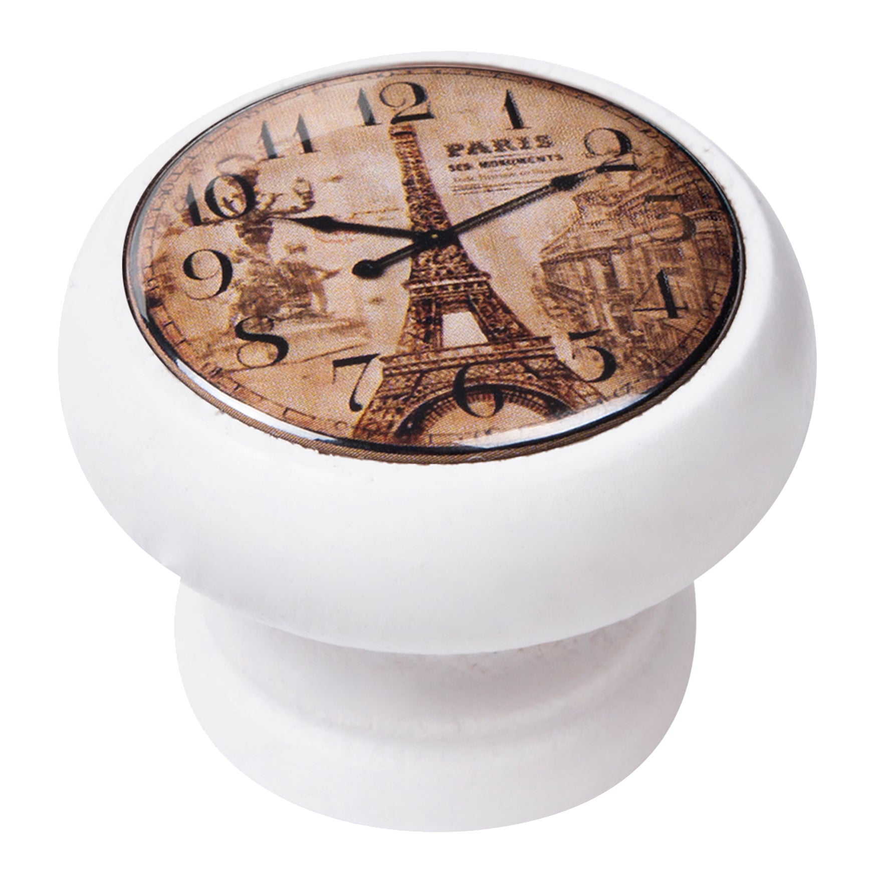 1 Pomo de mueble NESU 450Bl05 blanco, d. 25