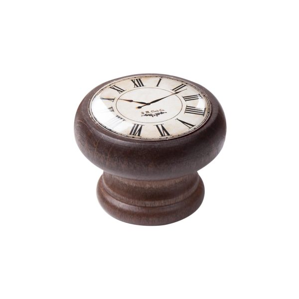1 Pomo de mueble NESU 450Ng02 marrón, d. 25 1 Pomo de mueble NESU 450Ng02 marrón, d. 25