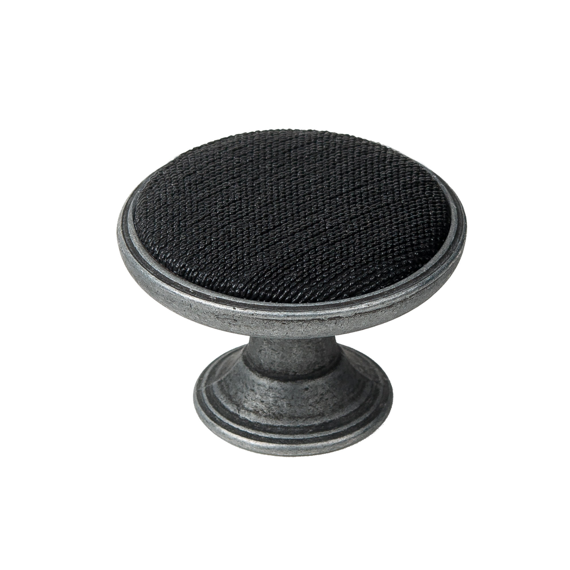 1 Pomo de mueble NESU 550Pt108 gris / plata, d. 25