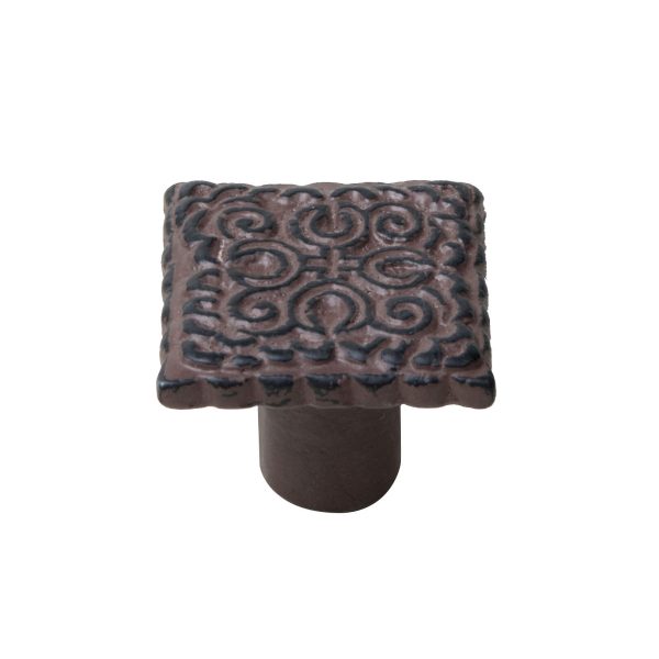 1 Pomo de mueble NESU 561Ma marrón, d. 25 1 Pomo de mueble NESU 561Ma marrón, d. 25