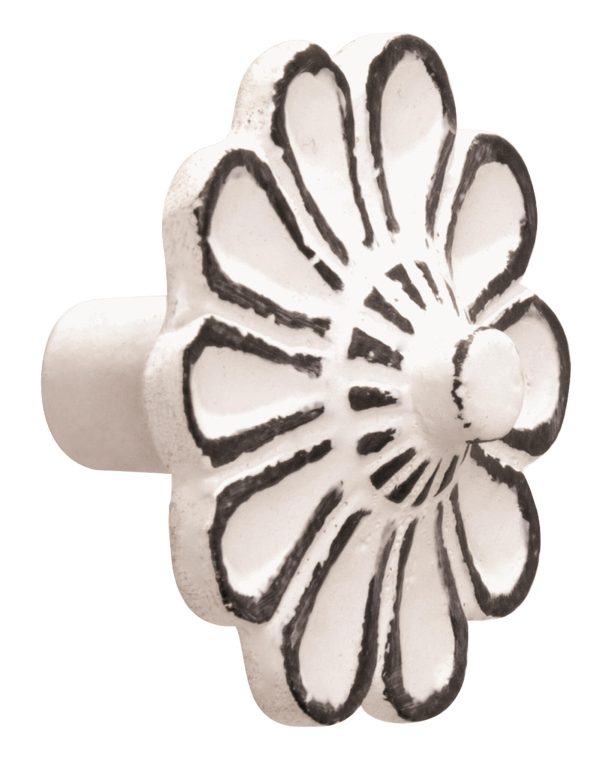 1 Pomo de mueble NESU 562Bl blanco, d. 25 1 Pomo de mueble NESU 562Bl blanco, d. 25