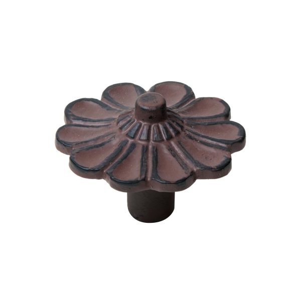 1 Pomo de mueble NESU 562Ma marrón, d. 25 1 Pomo de mueble NESU 562Ma marrón, d. 25