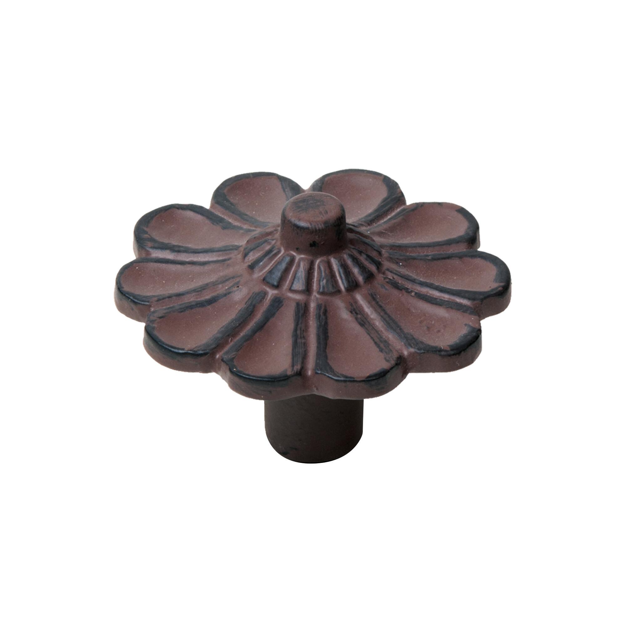 1 Pomo de mueble NESU 562Ma marrón, d. 25