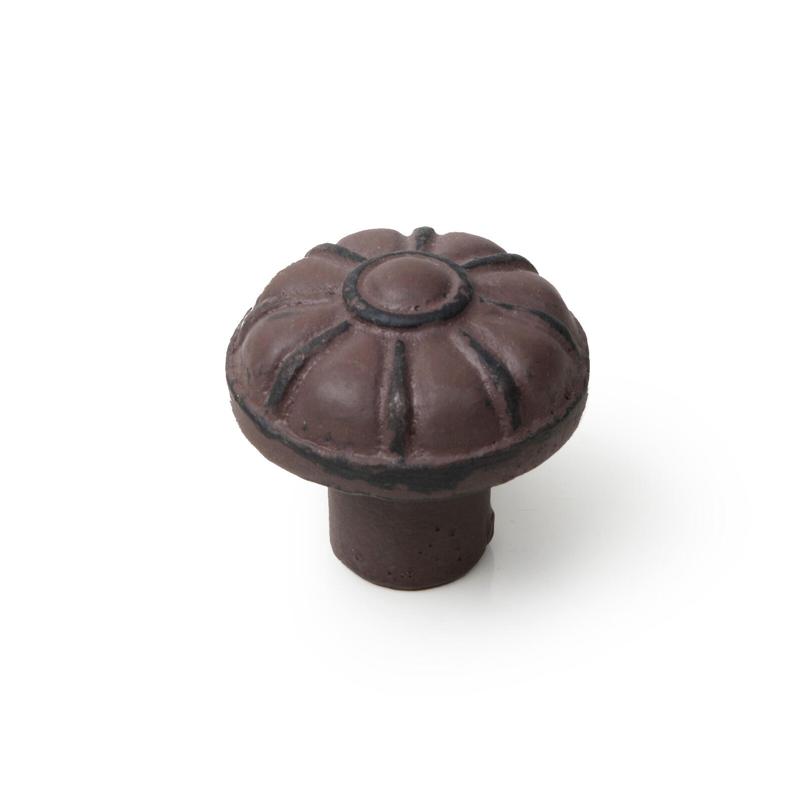 1 Pomo de mueble NESU 563Ma marrón, d. 25