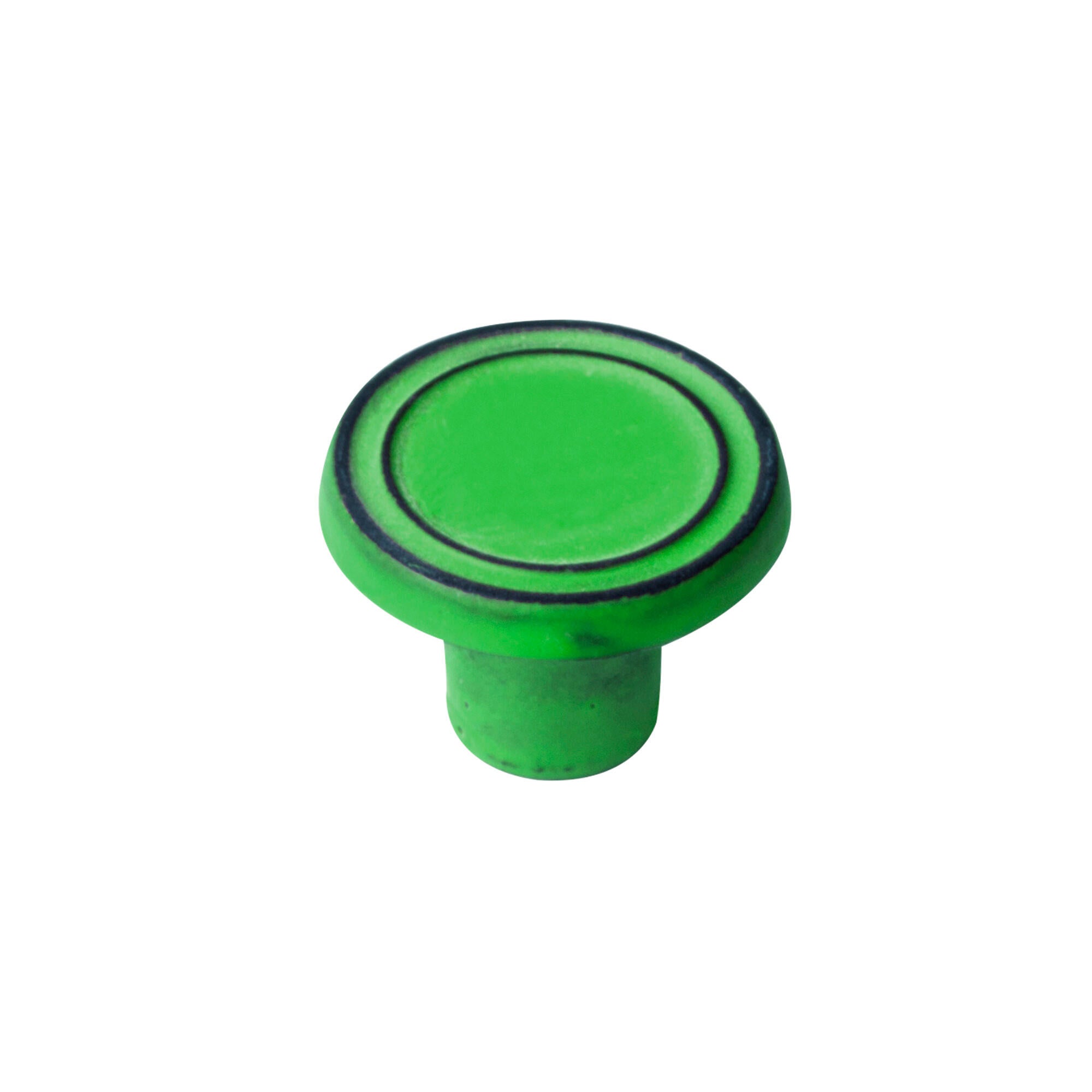 1 Pomo de mueble NESU 564Ve verde, d. 25