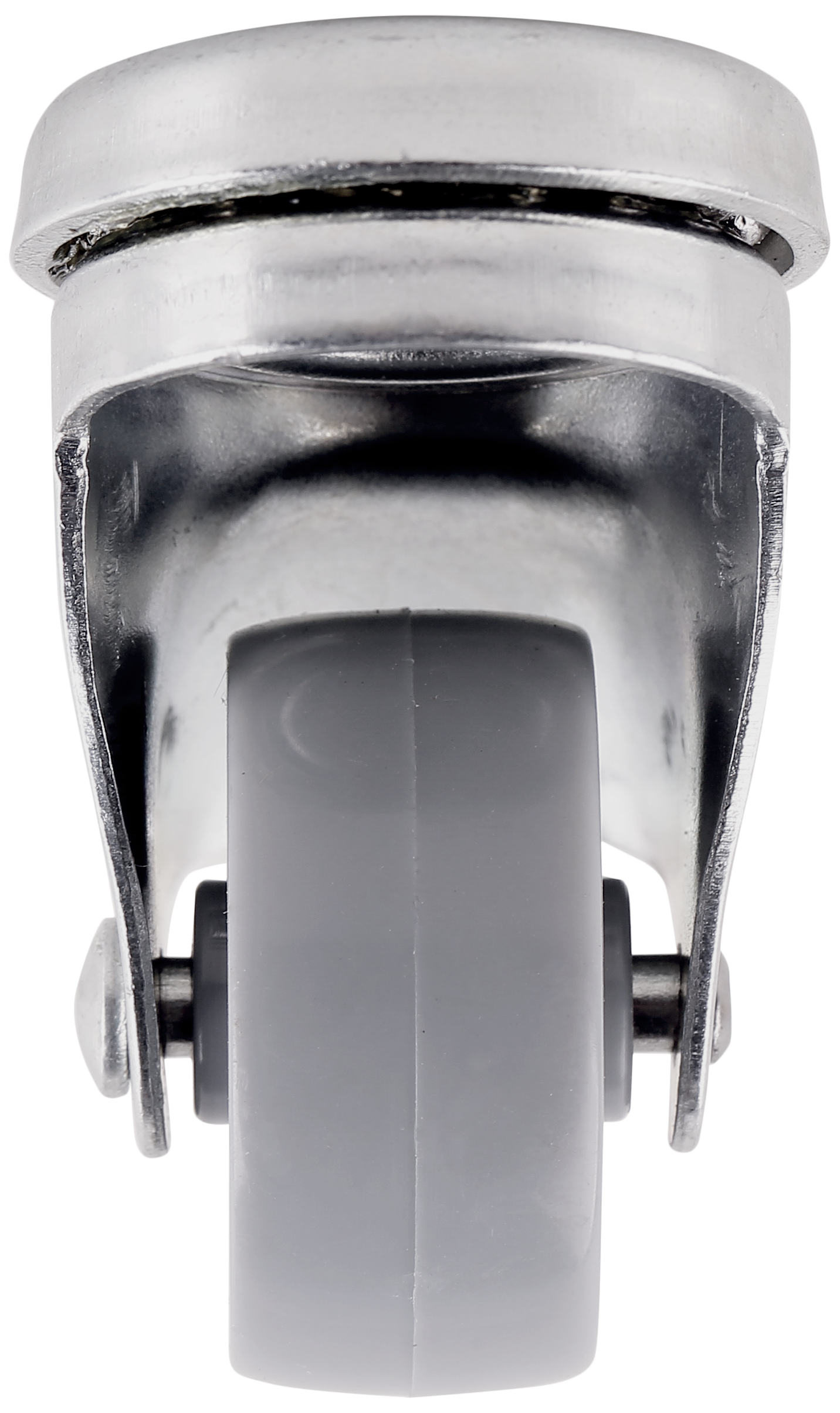 1 rueda giratoria sin freno con ojo , ø 30 mm, peso max. 15 Kg
