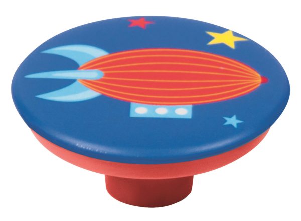 1 Pomo de mueble NESU 741A3 multicolor, d. 25 1 Pomo de mueble NESU 741A3 multicolor, d. 25