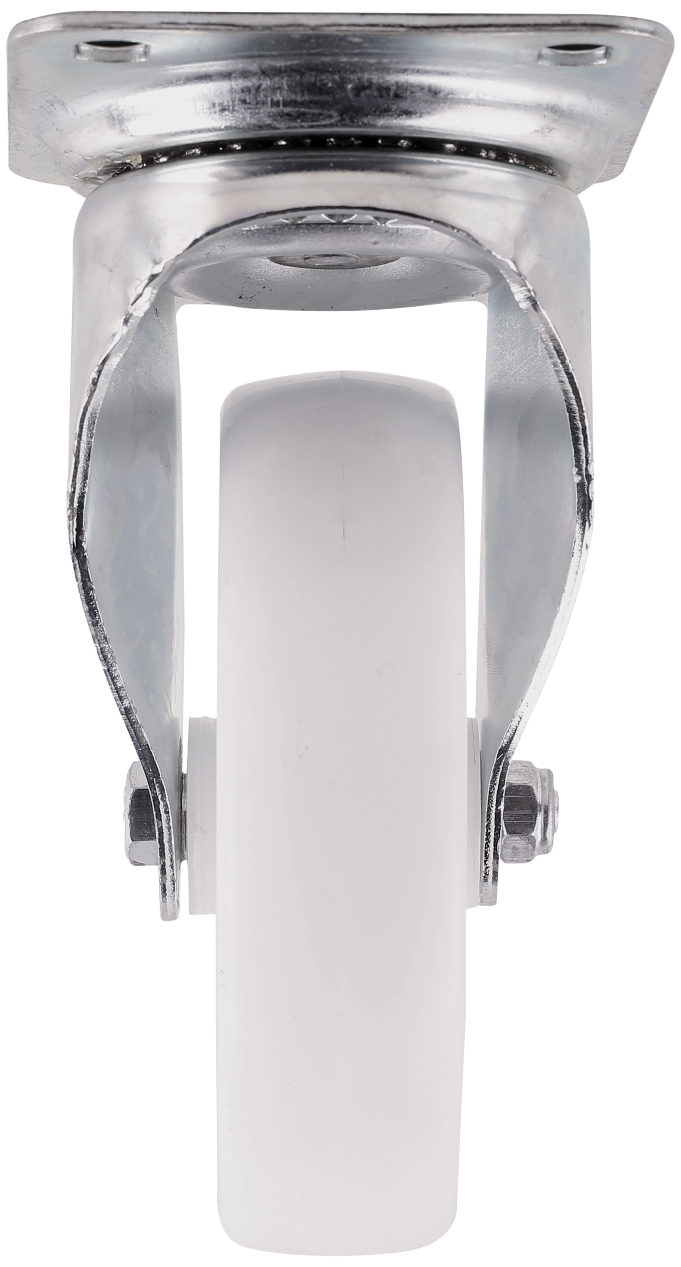 1 rueda giratoria sin freno con placa , ø 125 mm, peso max. 250 Kg