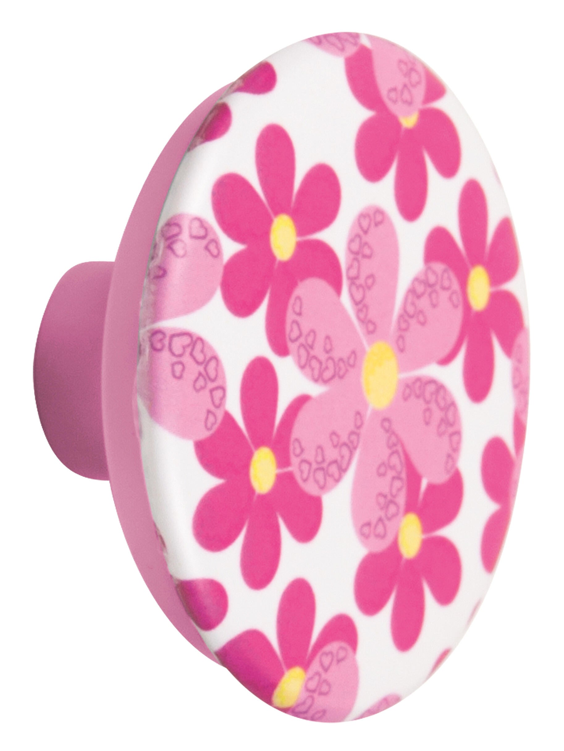 1 Pomo de mueble NESU 743A3 rosa, d. 25