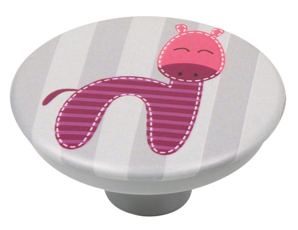 1 Pomo de mueble NESU 744A1 rosa, d. 25