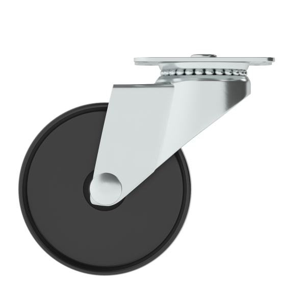 1 rueda giratoria sin freno con placa , ø 25 mm, peso max. 12 Kg 1 rueda giratoria sin freno con placa , ø 25 mm, peso max. 12 Kg